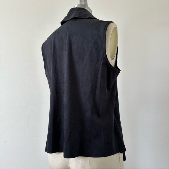 Ruby Rd. Suede look Vest - Picture 14 of 16